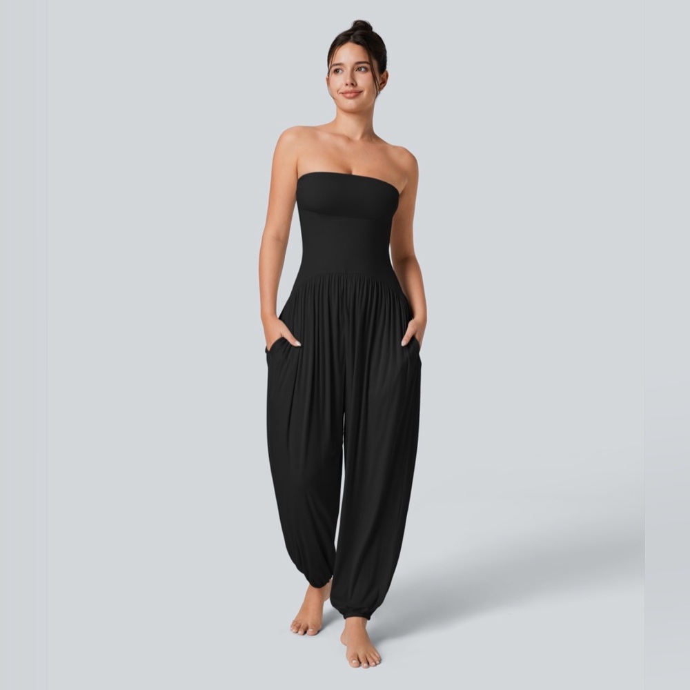 HALARA Black Rayon Blend Garment